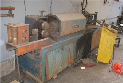 正在使用中的線材調(diào)直機 鋼材銷售戶 鋼筋工 包工頭-泰安設(shè)備