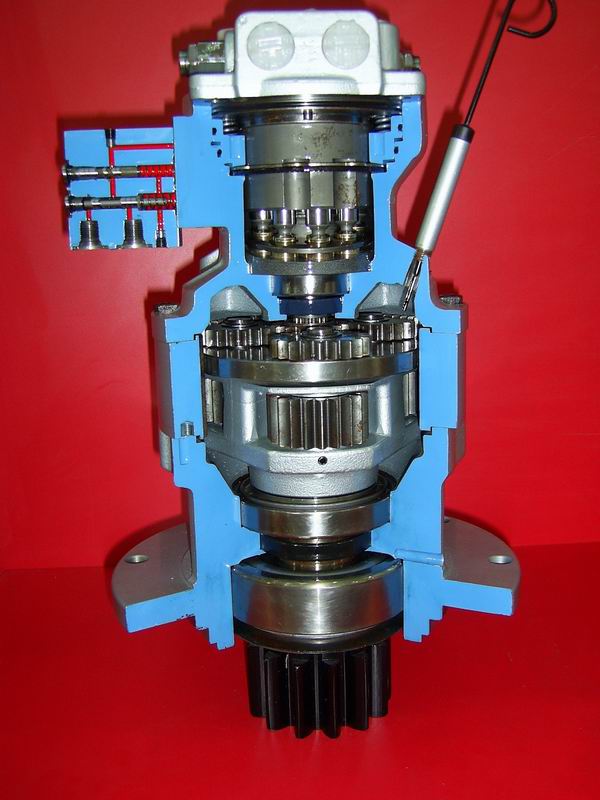 挖掘機(jī)回轉(zhuǎn)馬達(dá)模型在教學(xué)與實(shí)訓(xùn)中的關(guān)鍵作用